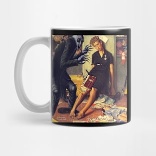 Dead Tired Salesgirl Mug